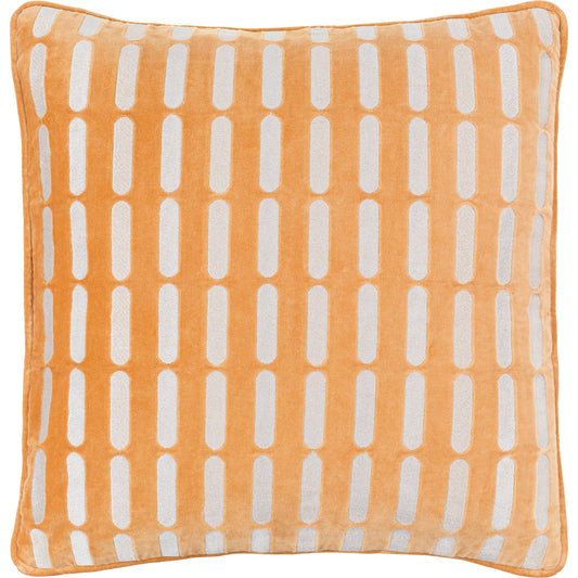Connecticut Pillow - 486004 by Surya. Made from front: 100% cotton, back: 100% cotton in a modern style.