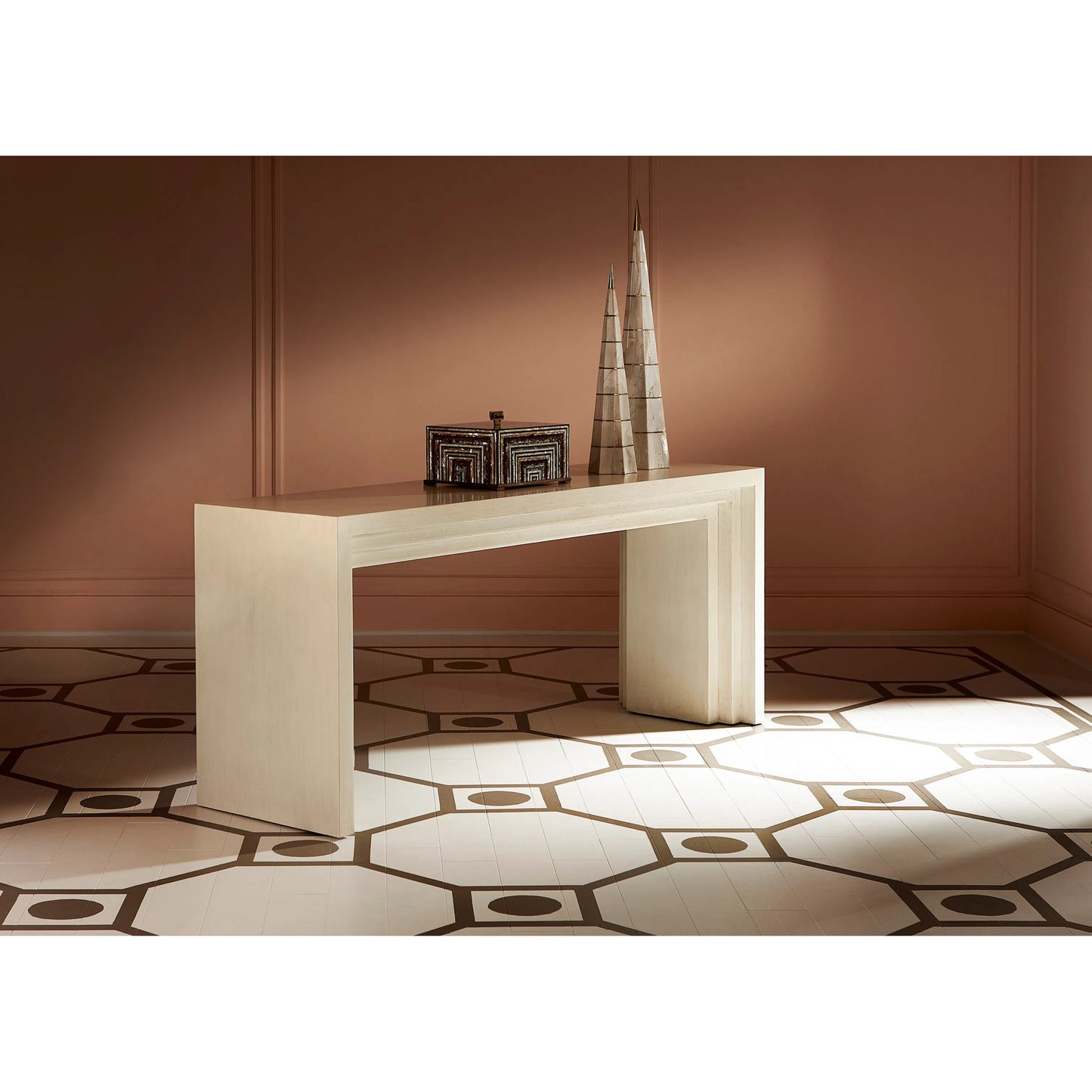 005 SI-2016185 | Lifestyle | Aries Console Table by Maitland-Smith. Made from unique in a modern style.