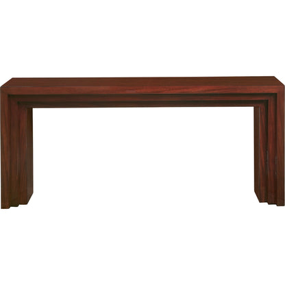 Aries Console by Maitland-Smith in belgian chocolate. Made from unique in a transitional style.