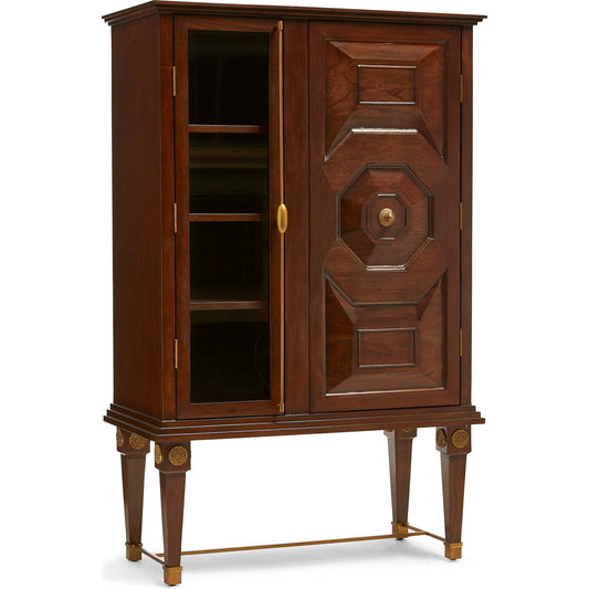 Cesar Bar Cabinet by Maitland-Smith. Made from unique in a traditional style.