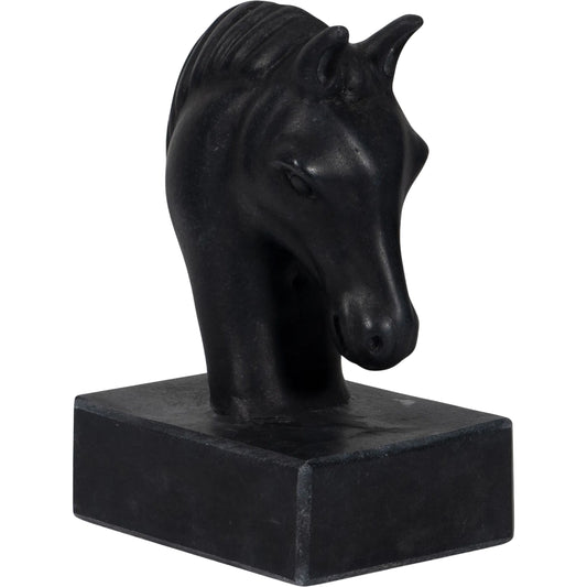 Hippios Sculpture by Maitland-Smith in polished. Made from unique in a unique style.