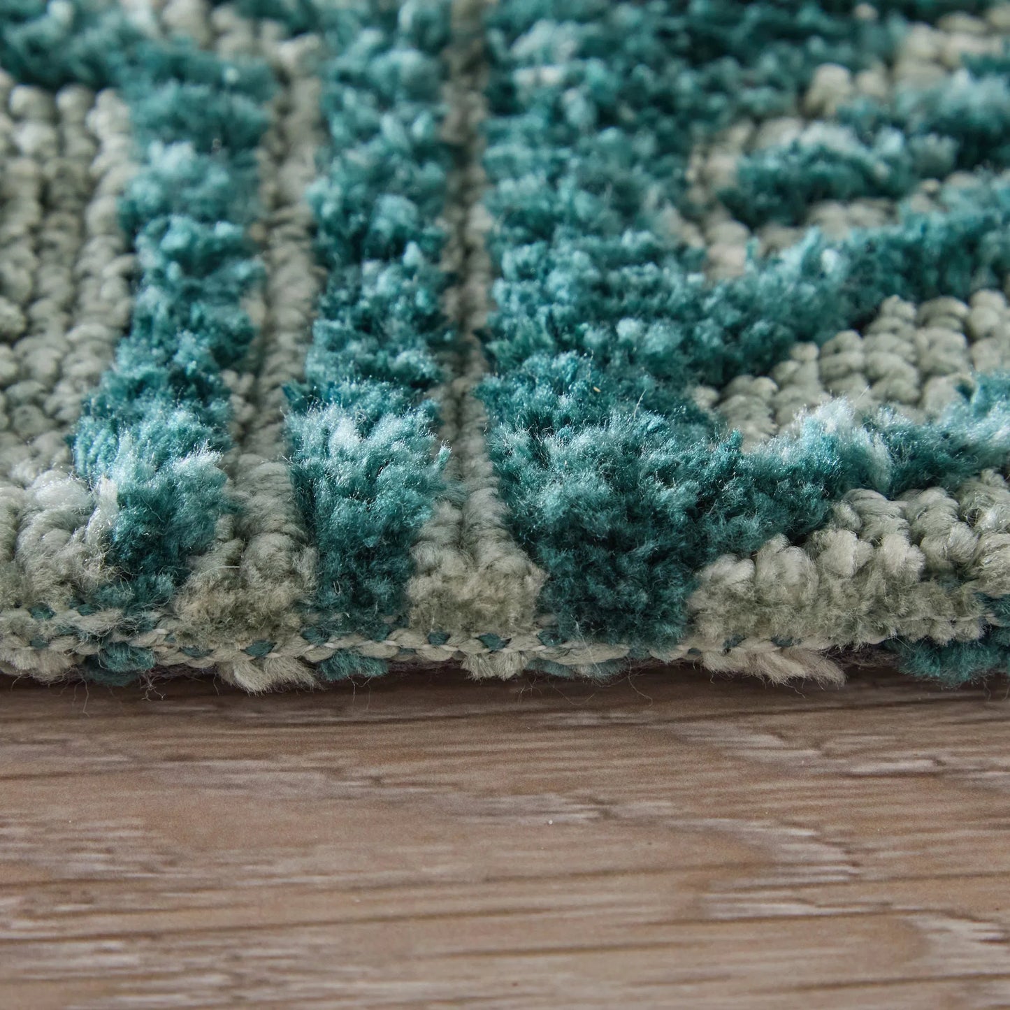006 SI-2461419,SI-2461420,SI-2461421,SI-2461422,SI-2461423 | Closeup | Colton Geometric 8748A57F Rug by Feizy in blue. Made from polyester in a unique style.