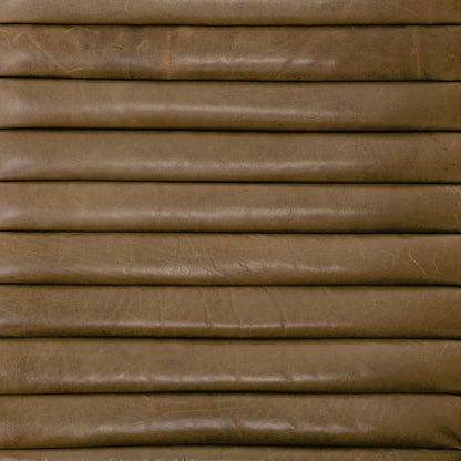 Chance Chair by Four Hands in dakota warm taupe, rubbed sienna brown. Made from top grain leather, solid parawood, 100% polyester in a modern style.
