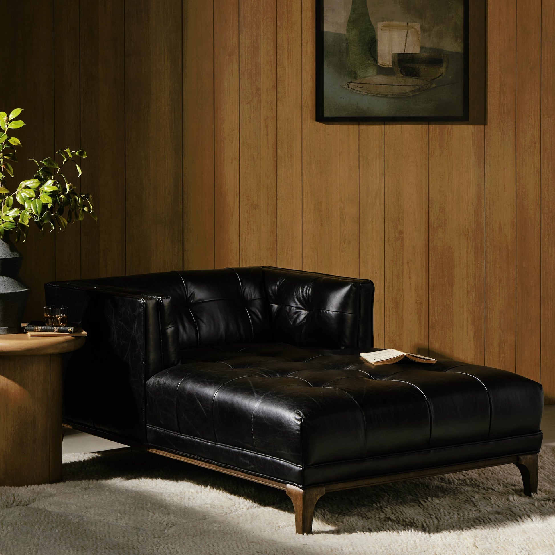 Dylan Chaise Lounge by Four Hands. Made from unique in a traditional style.