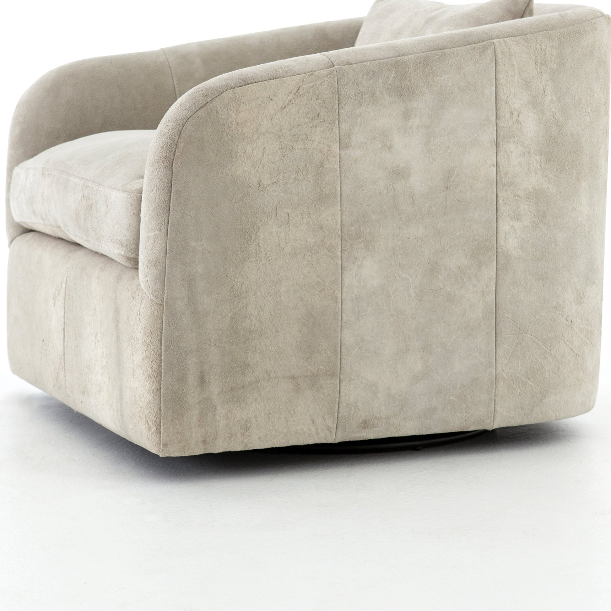 Topanga Swivel Chair by Four Hands. Made from unique in a modern style.