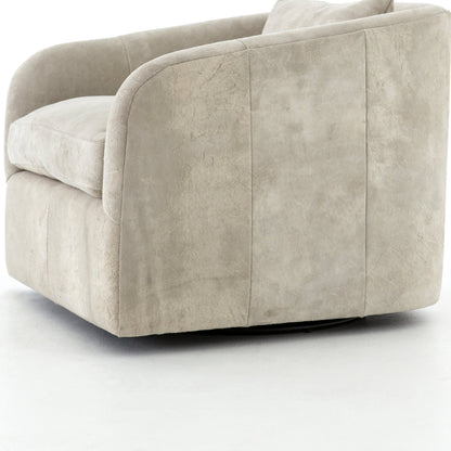 Topanga Swivel Chair by Four Hands. Made from unique in a modern style.