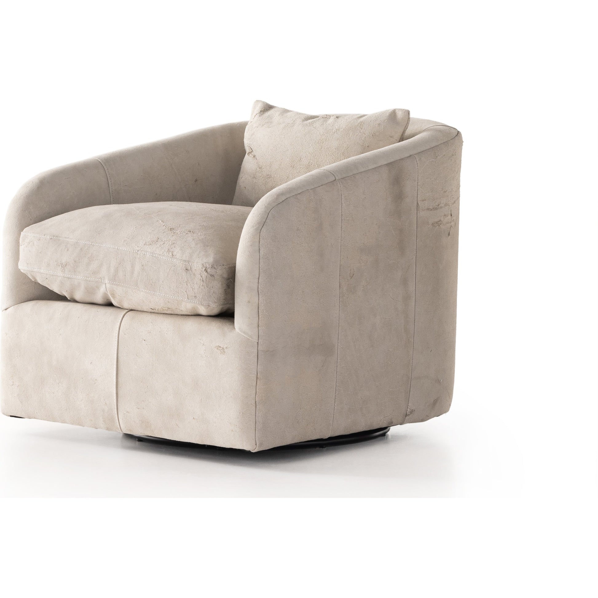 Topanga Swivel Chair by Four Hands. Made from unique in a modern style.