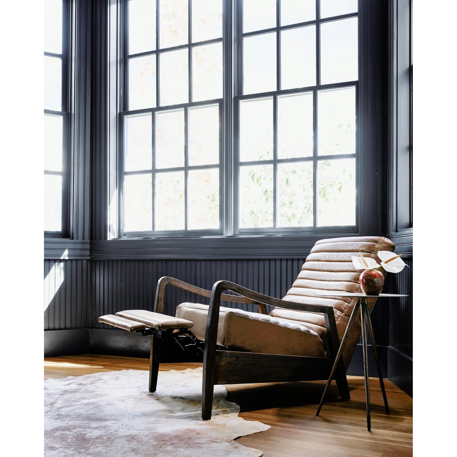 Chance Recliner by Four Hands. Made from unique in a transitional style.