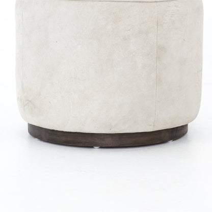 Sinclair Round Ottoman by Four Hands. Made from unique in a modern style.