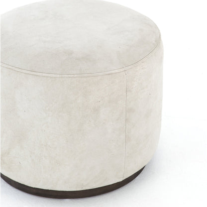 Sinclair Round Ottoman by Four Hands. Made from unique in a modern style.