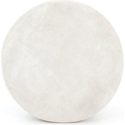 Sinclair Round Ottoman by Four Hands. Made from unique in a modern style.