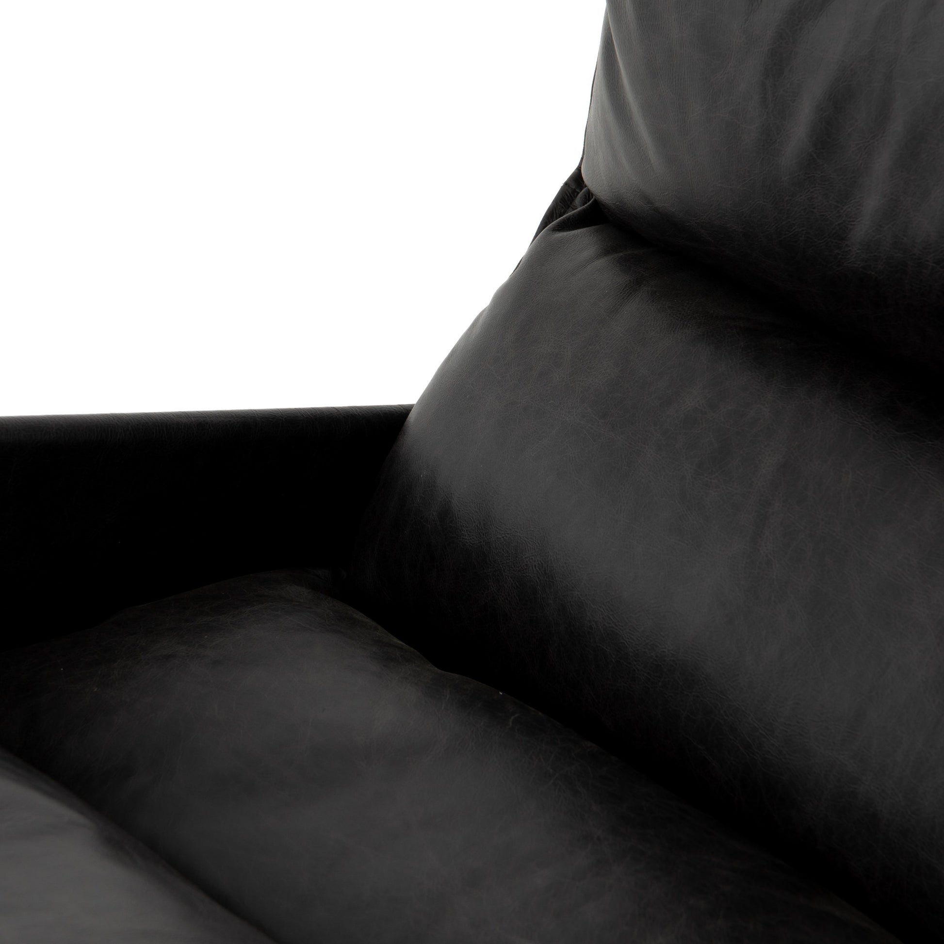 Taryn Chair by Four Hands. Made from top grain leather, iron, 100% polyester in a modern style.