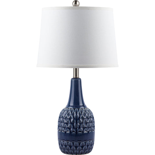 Carnkeeran - 29757 by Livabliss in blue and glazedbrushed. Made from linen, polyester, ceramic, metal in a coastal style.