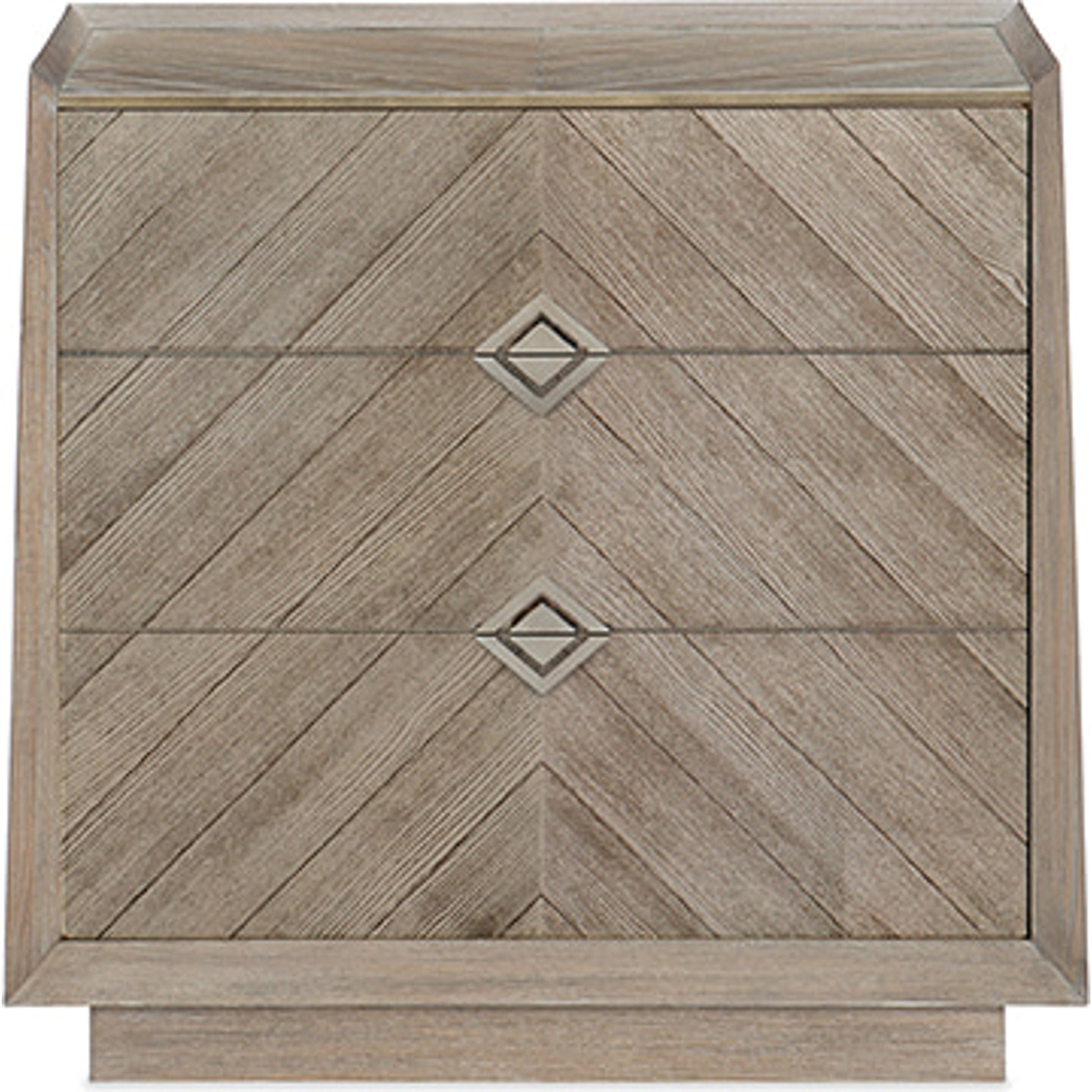 Crossed Purposes by Caracole in natural and ash driftwood, sundance gold. Made from ash, quartered ash in a modern style.
