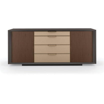 Around The Corner Dresser by Caracole. Made from unique in a modern style.