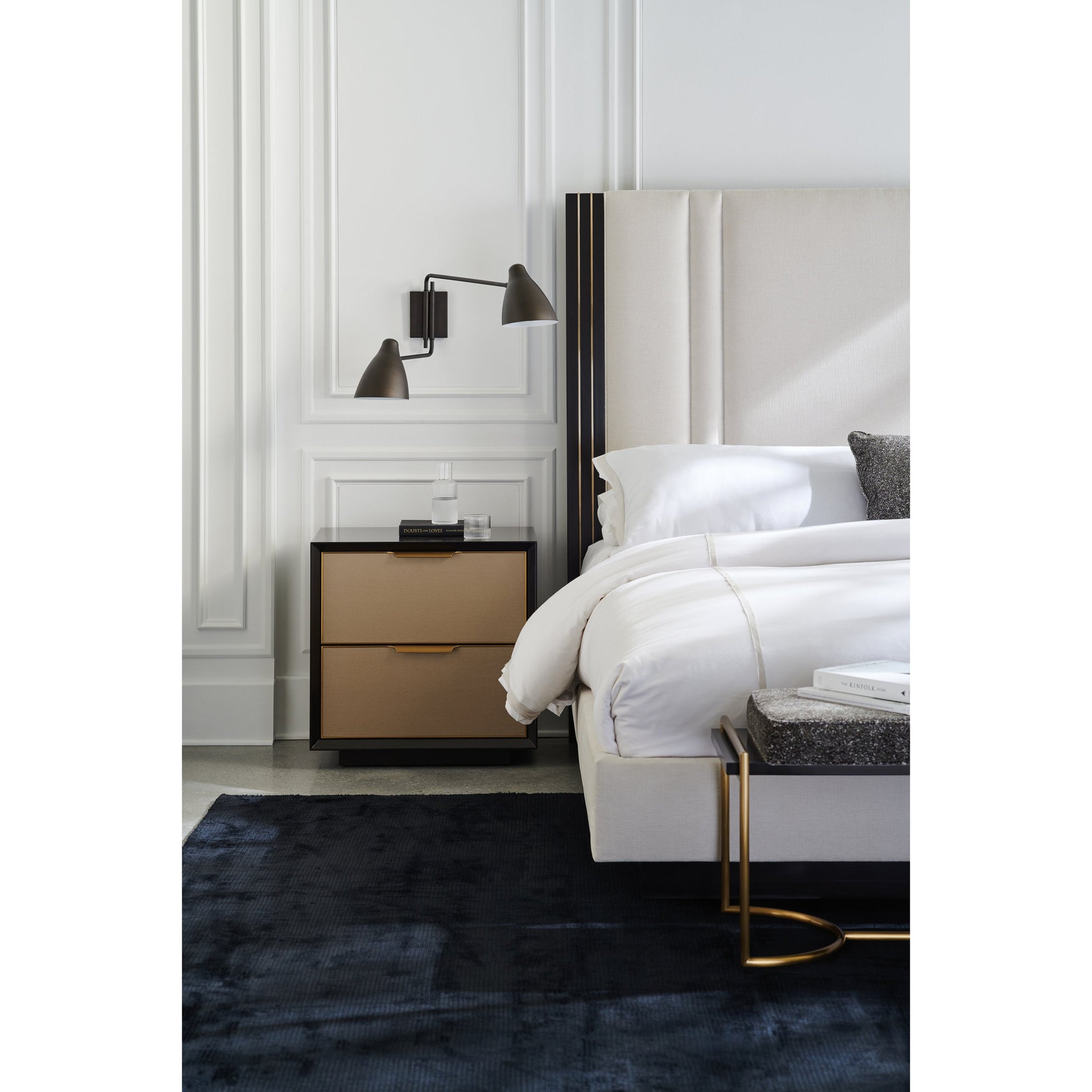 Double Wrap Nightstand by Caracole. Made from unique in a modern style.