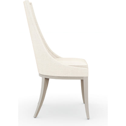 Tall Order Side Chair by Caracole. Made from birch in a transitional style.