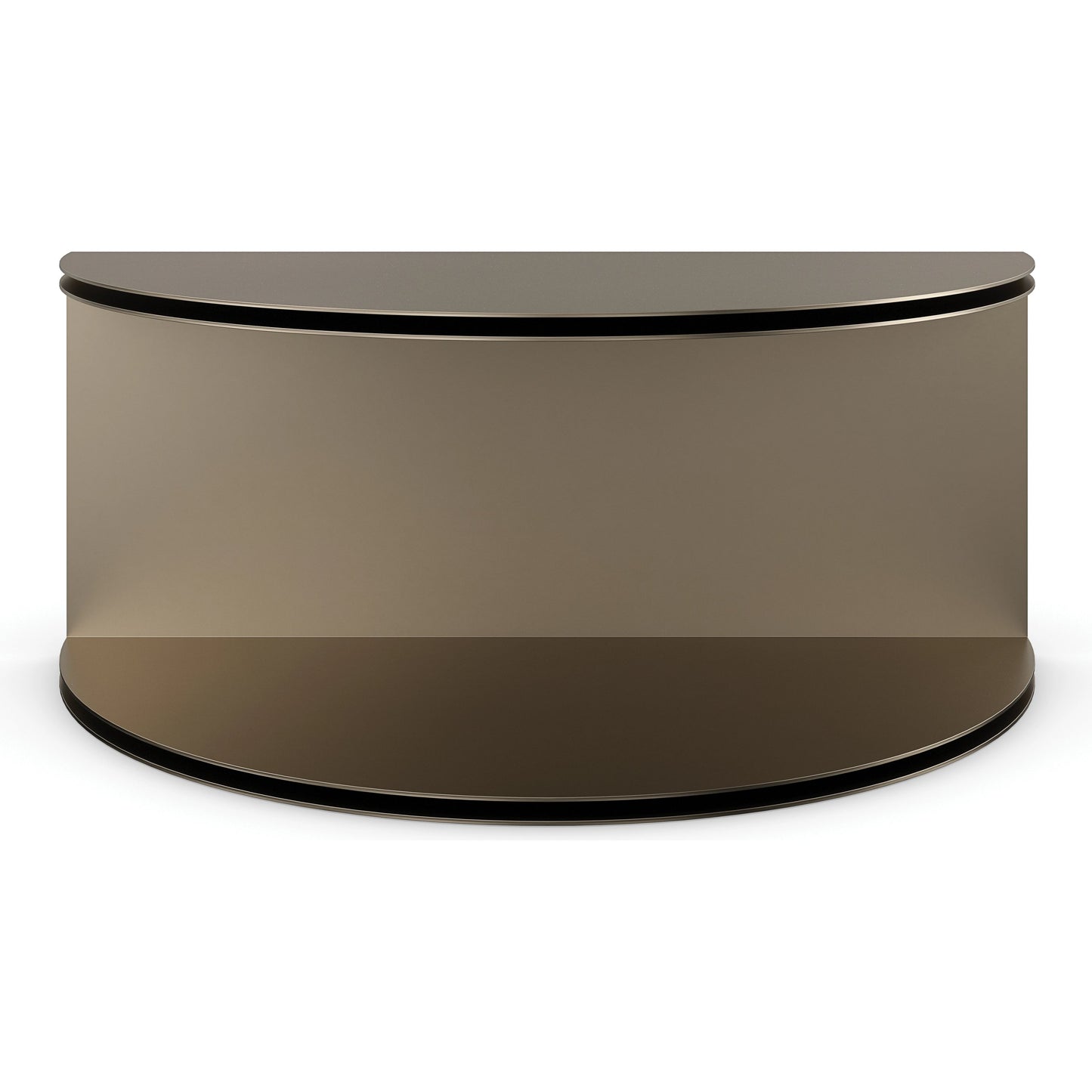004 SI-2095935 | Additional Silo | All Together Cocktail Table by Caracole in champagne gold. Made from metal in a modern style.