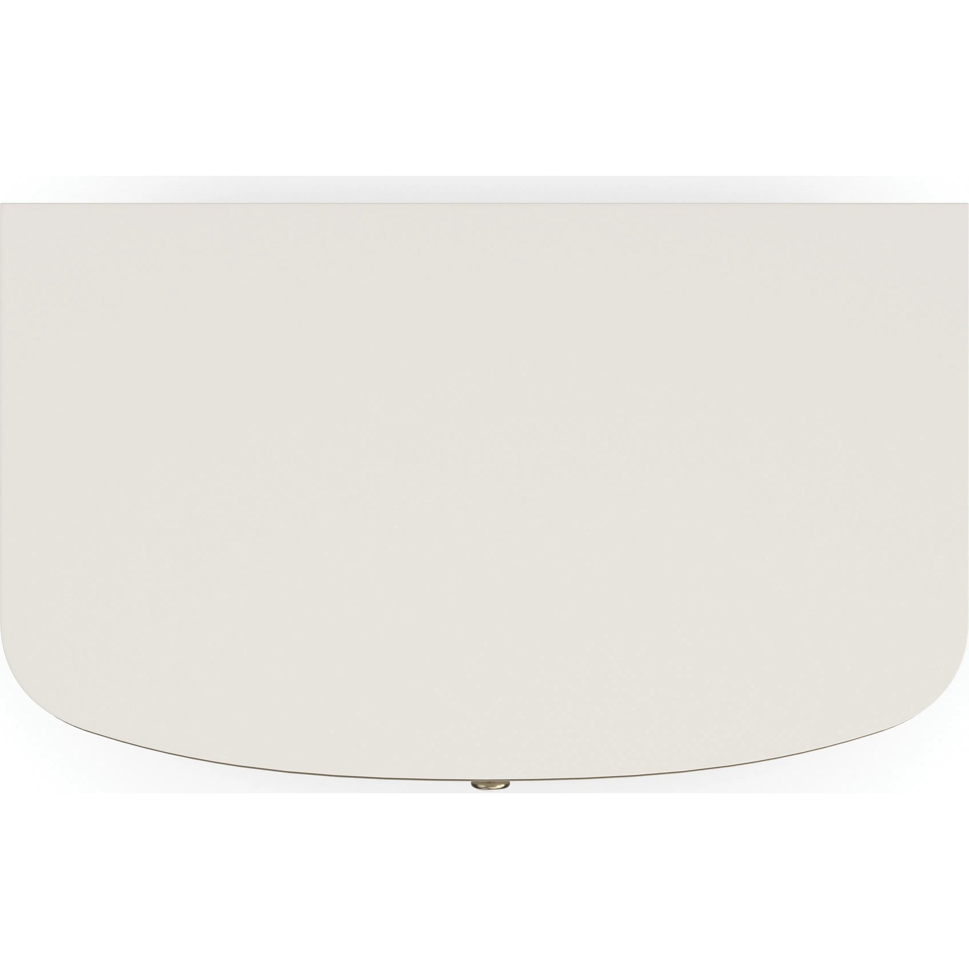 Lyon Nightstand by Caracole in almond milk, brushed gold. Made from acacia, metal in a transitional style.