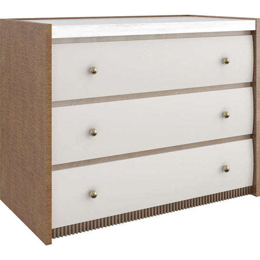 Avignon Nightstand by Caracole. Made from acacia, stone in a unique style.