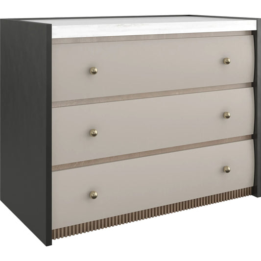 Avignon Nightstand by Caracole. Made from acacia, stone in a unique style.