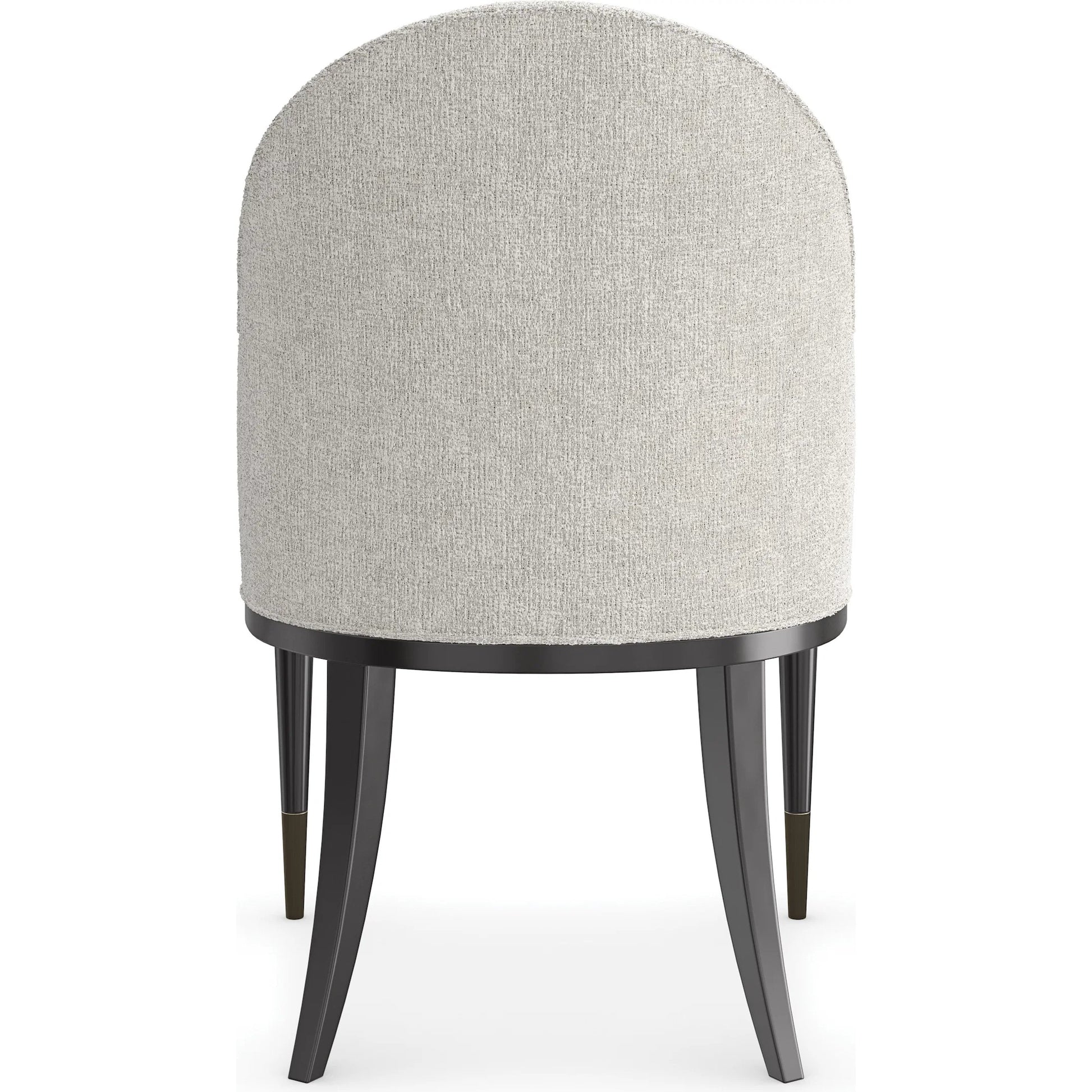 Nuage Casual Chair by Caracole in almost black. Made from asian hardwood in a modern style.
