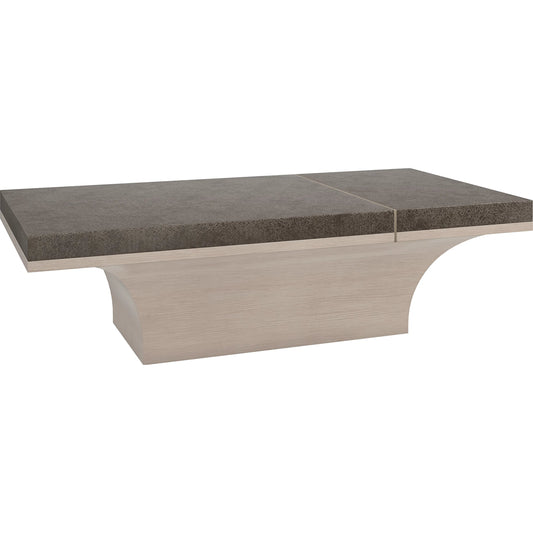 Full Break Cocktail Table by Caracole. Made from poplar, koto in a unique style.