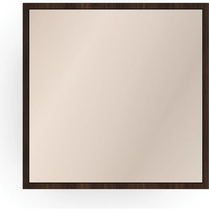 Relativity Accent Table by Caracole in otter, woodland gray, almost black. Made from poplar, mirror, dyed tupelo, japanese sen in a modern style.