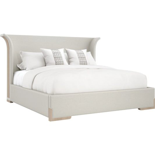 Beauty Sleep Bed by Caracole in woodland gray. Made from birch in a transitional style.