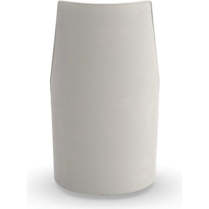 Barrel Roll Dining Chair by Caracole in cream. Made from unique in a transitional style.