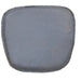 Metal Crossback Leather Seat Cushion by LH Imports. Made from leather, pu foam, polyester fiber in a cottage & farmhouse style.