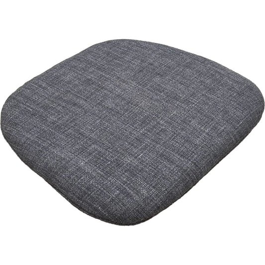 001 SI-2533488 | Primary Silo | Metal Crossback Fabric Cushion Seat (Set of 2) by LH Imports in grey. Made from fabric, pu foam, polyester fiber in a unique style.
