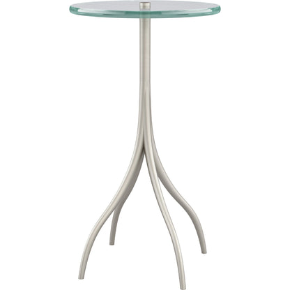 Point Taken by Caracole in silver and soft silver. Made from metal in a modern style.