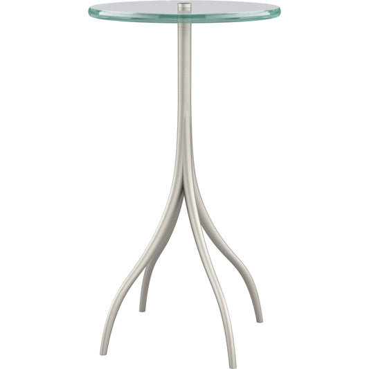 Point Taken by Caracole in silver and soft silver. Made from metal in a modern style.