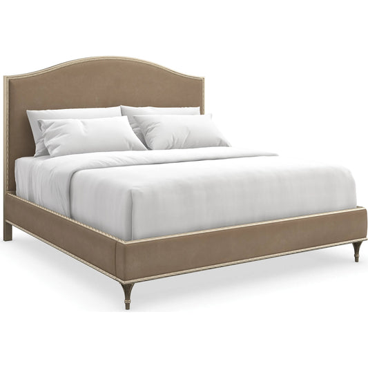 Fontainebleau Platform Bed by Caracole. Made from asian hardwood in a unique style.