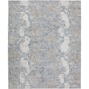 Gray, Light Blue / 5' x 8'
