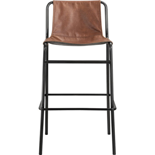 Duke Counter Stool (Set of 2) by LH Imports in brown, black, light brown and light black. Made from unique in a unique style.