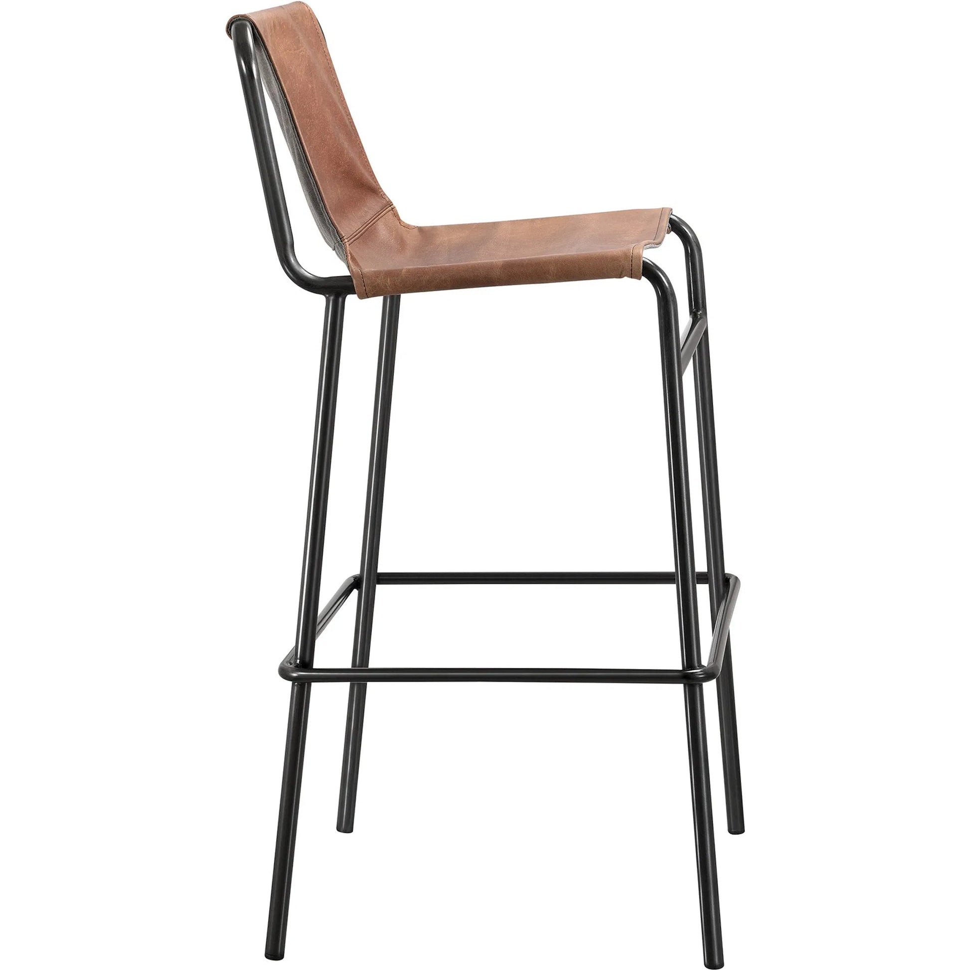 Duke Counter Stool (Set of 2) by LH Imports in brown, black, light brown and light black. Made from unique in a traditional style.