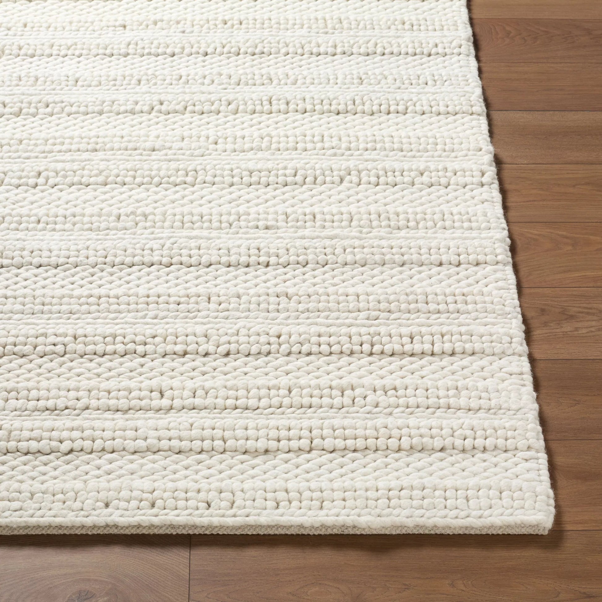 Cloud 19 CLD-2303 Rug by Livabliss in ivory, light gray.. Made from wool, polyester in a unique style.