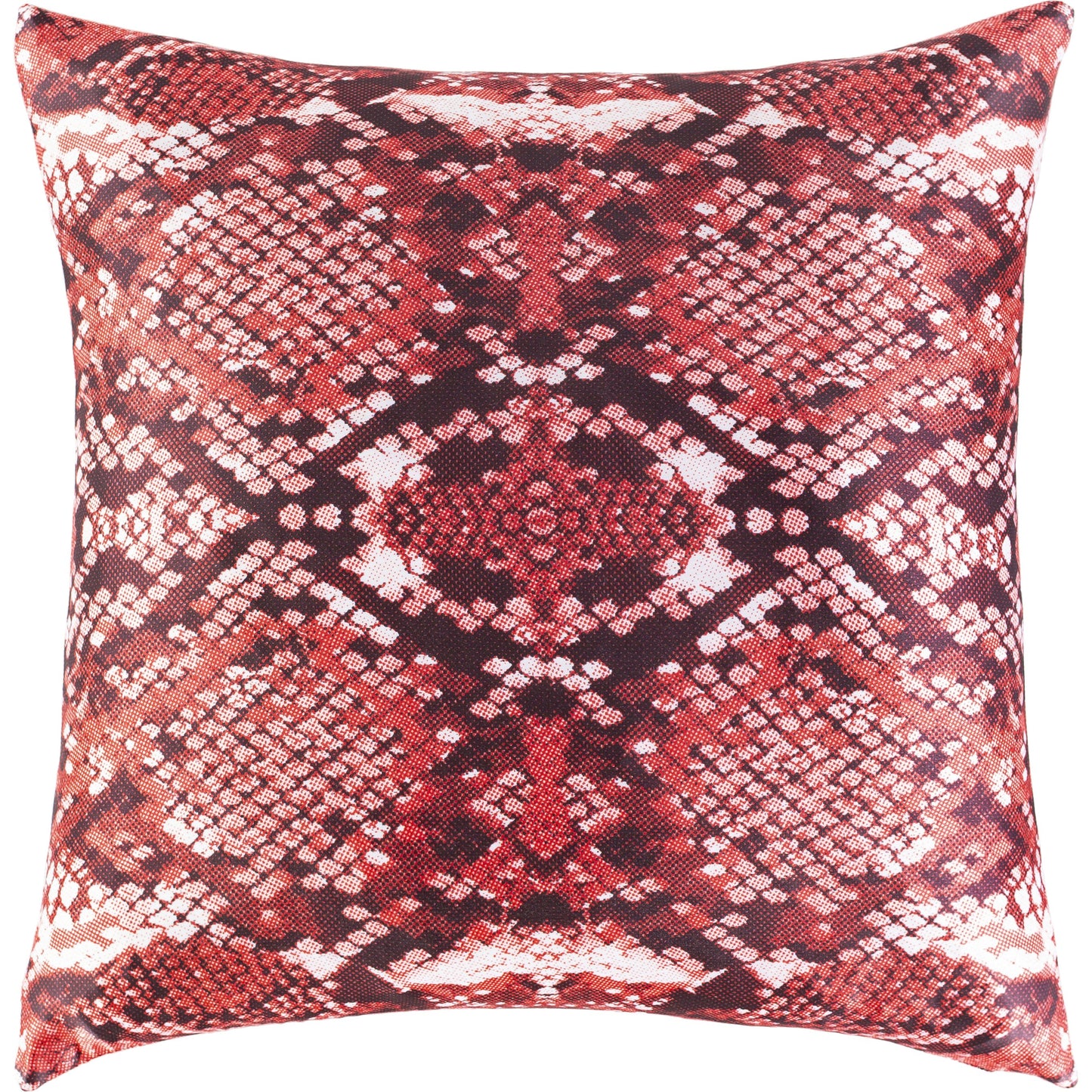 001 SI-1847740,SI-1847741,SR-879768,SR-879769 | Primary Silo | Chloe Pillow - 31769 by Surya in red, black, white. Made from 100% polyester in a modern style.