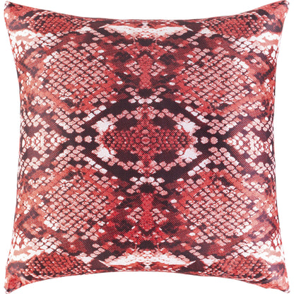 Chloe Pillow - 31769 by Surya in red, black, white. Made from 100% polyester in a modern style.
