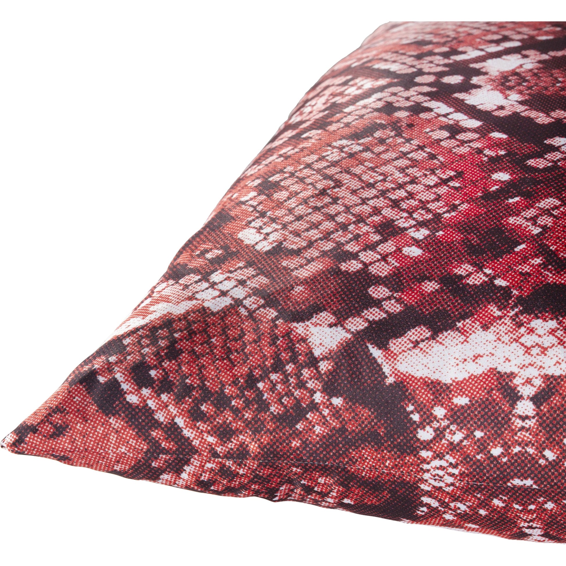 Chloe Pillow - 31769 by Surya in red, black, white. Made from 100% polyester in a modern style.