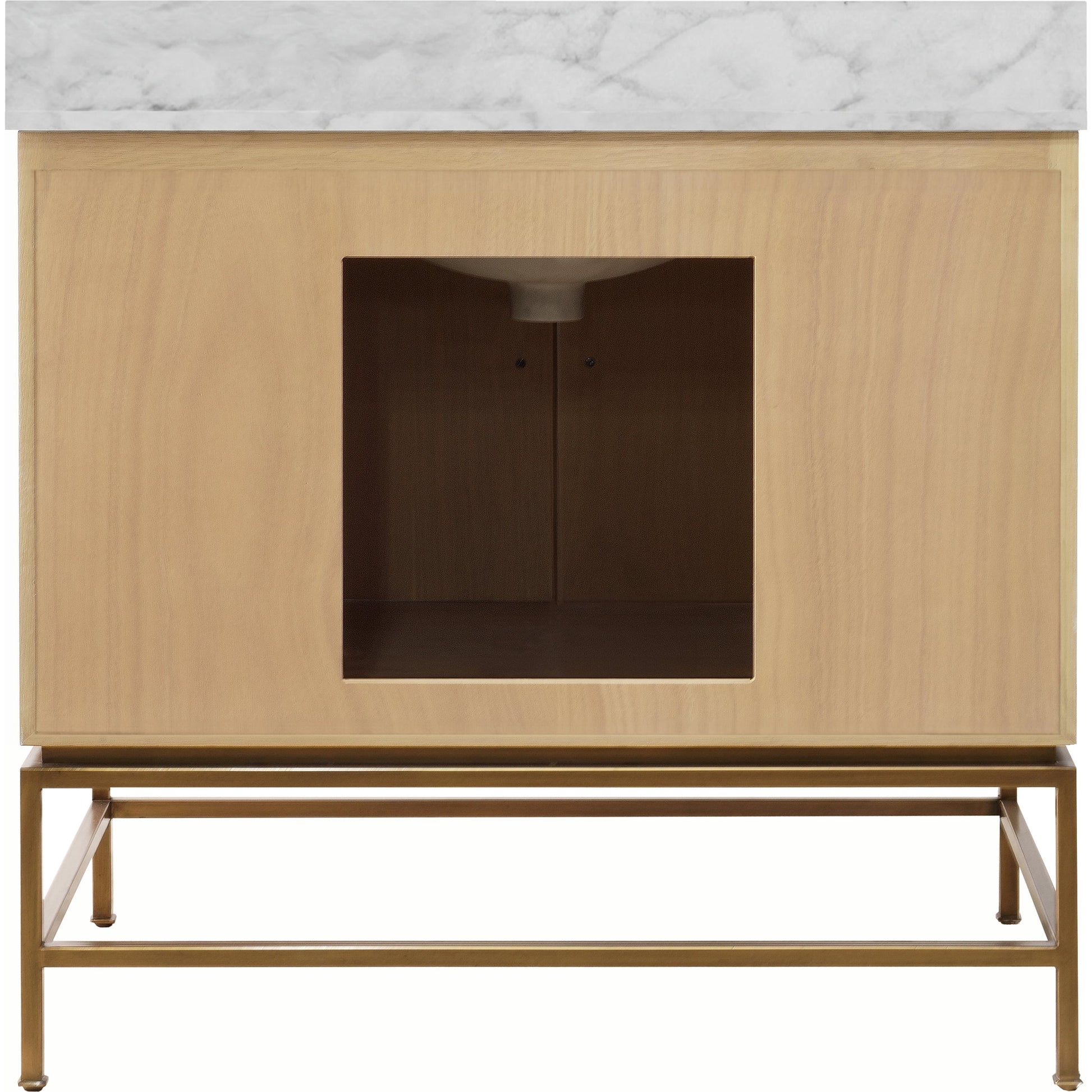 Clifford Bath Vanity by Worlds Away in dark burl wood. Made from hardwood solids, mdf, veneer, metal, marble, porcelain in a transitional style.