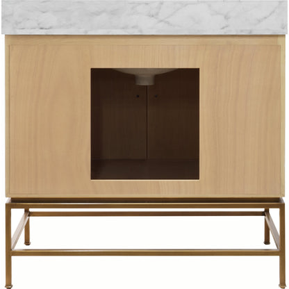 Clifford Bath Vanity by Worlds Away in dark burl wood. Made from hardwood solids, mdf, veneer, metal, marble, porcelain in a transitional style.