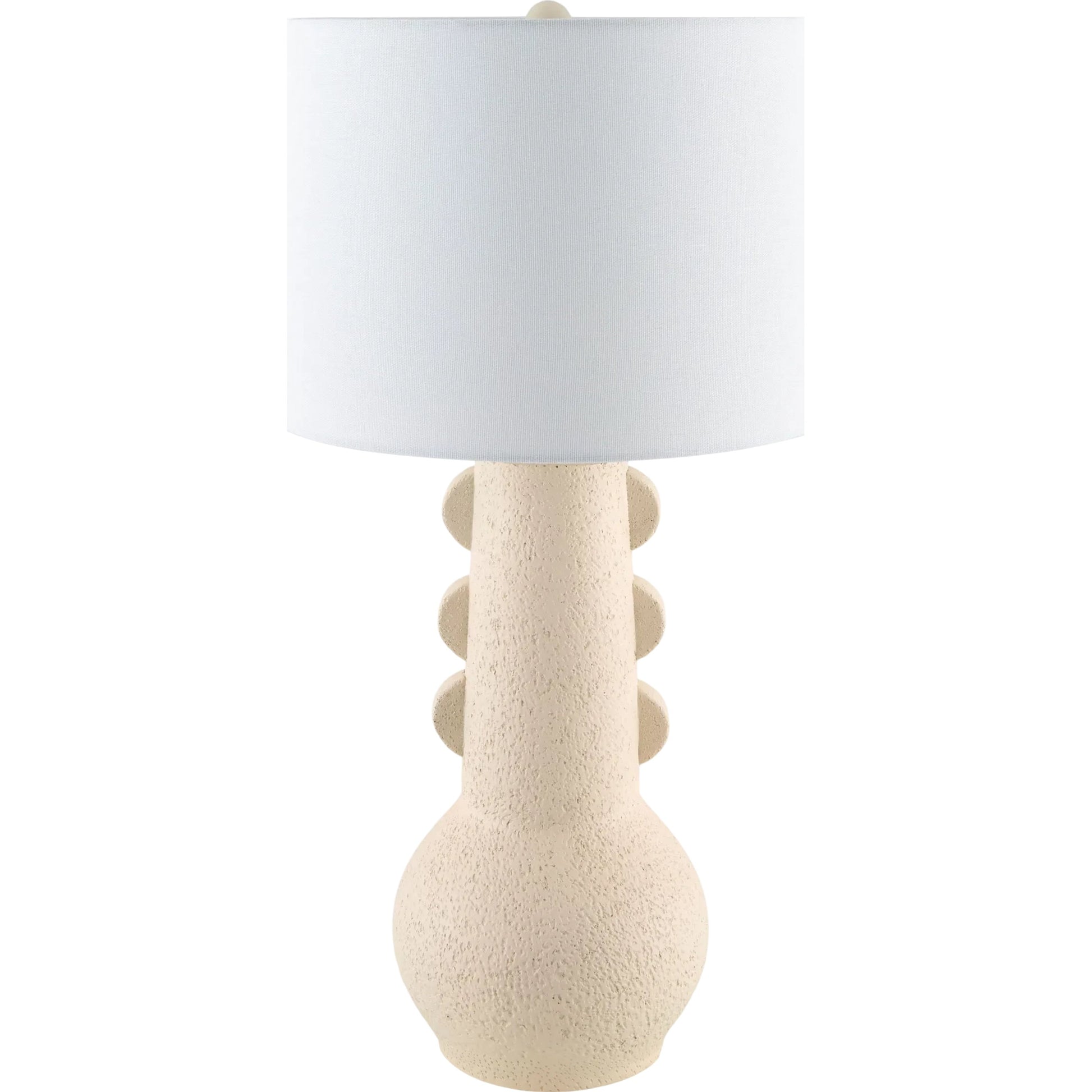Callander Accent Table Lamp by Livabliss in painted. Made from resin, linen, plastic in a transitional style.