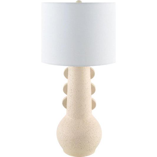 Callander Accent Table Lamp by Livabliss in painted. Made from resin, linen, plastic in a transitional style.