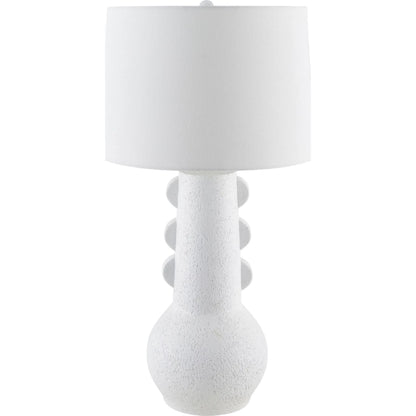 Callander Accent Table Lamp by Livabliss in painted. Made from resin, linen, plastic in a transitional style.