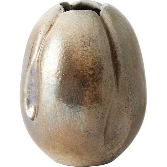 Lafleur Vase by Global Views in natural. Made from ceramic in a rustic style.