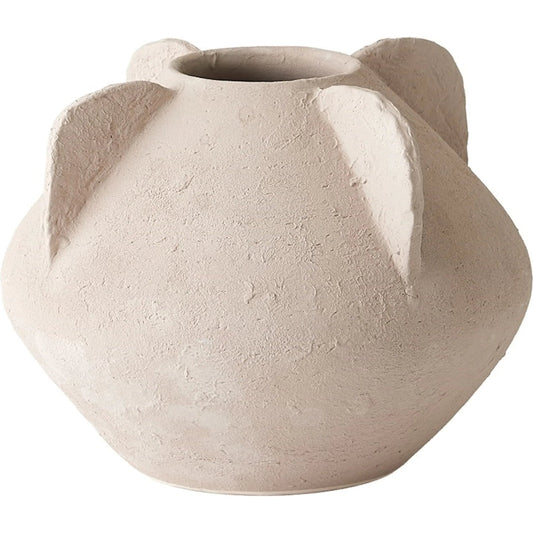 Anouar Vase by Global Views. Made from ceramic in a rustic style.