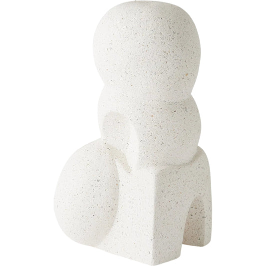 Imane Organic Sculpture by Global Views in natural. Made from plaster in a modern style.